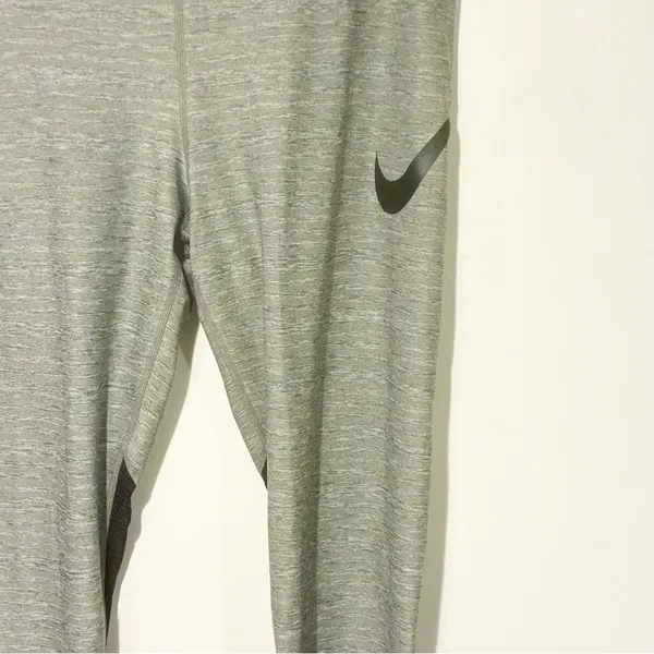 Nike Size XL Pro Tight Fit Training Tights‎ Heathered Grey Leggings - Image 2