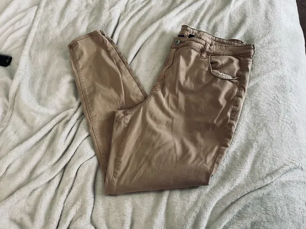 American Eagle skinny khaki stretch jeans - Image 6