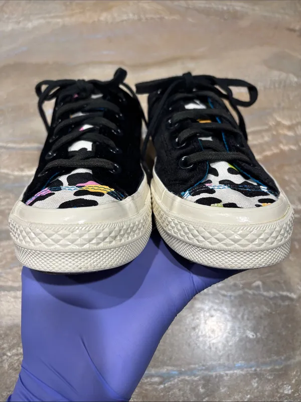 Converse All Star Chuck 70 OX Low-Top Black Sneakers Size Women’s 5.5 - Image 4