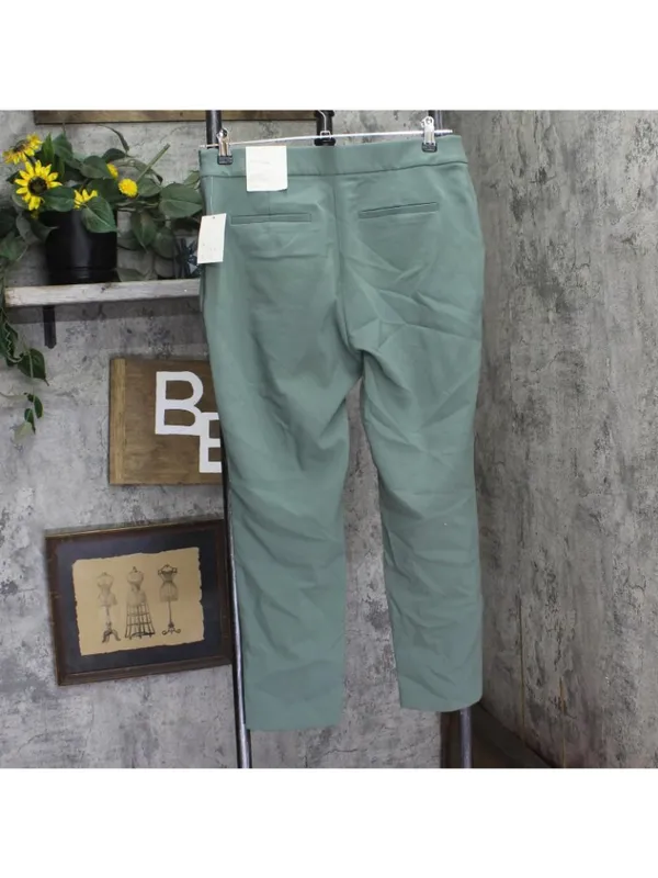A New Day High-Rise Skinny Ankle Pull-On Pants 93011522 Olive Green 12 - Image 2