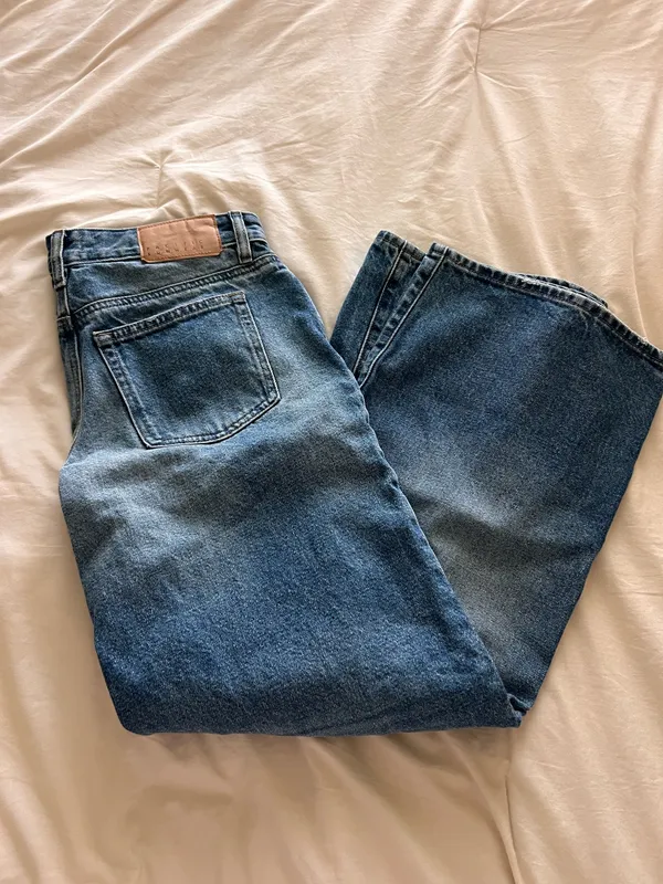 PacSun Casey Low-Rise Baggy Jeans Medium Indigo - Image 5