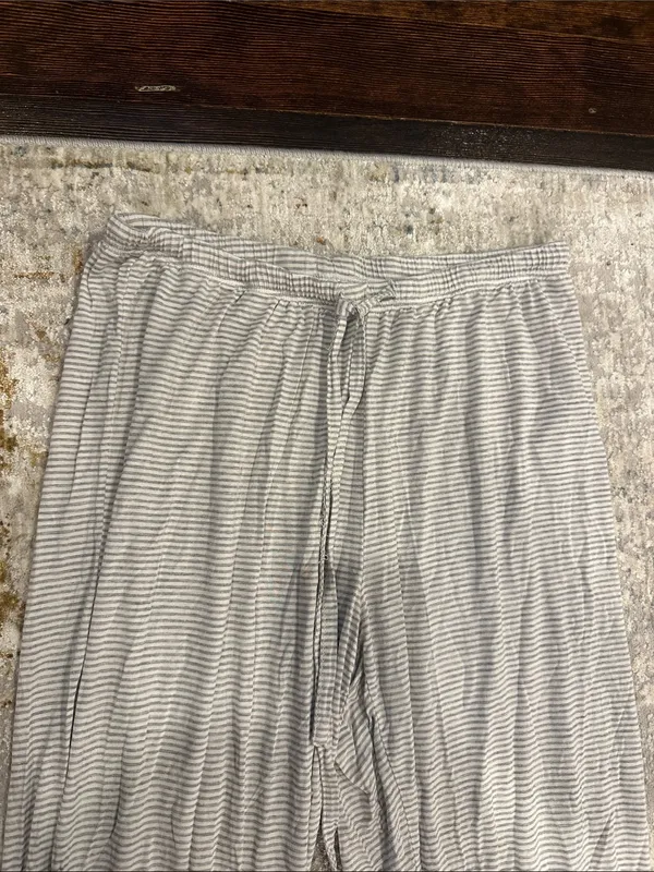 Gap Gray Striped PJ/lounge pants - Image 2