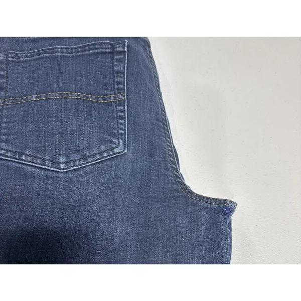 Carhartt Women’s Jeans Flannel Lined Straight Original Fit Size 10 Blue Denim - Image 8