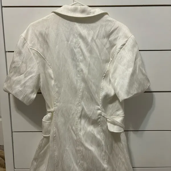 Anthropologie Lorenzo Short-Sleeve Belted Blazer Dress NWT - Image 3