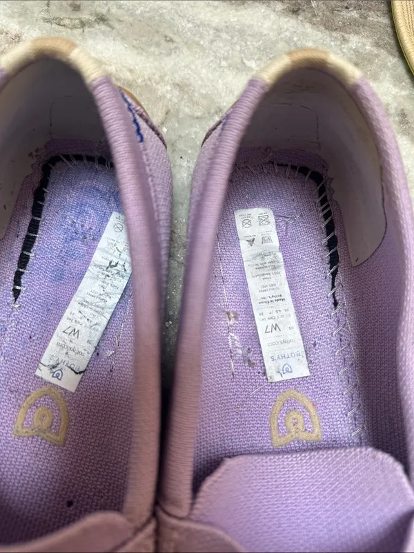 Rothy's The Driver Soft Loafer Slip-On Loafers Orchid Purple Sz 7 - Image 7