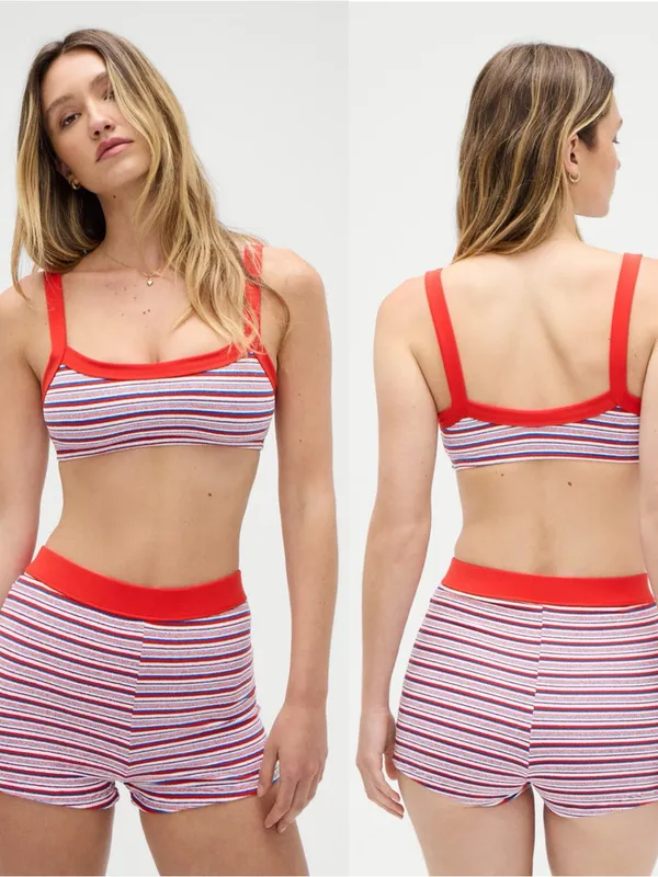 Frankie's Bikinis | Flynn Terry Bralette Bikini Top - Image 2