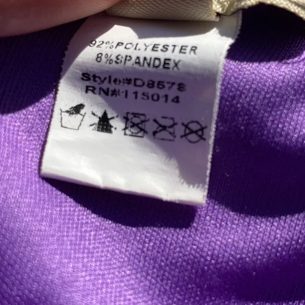 💜 Nikibiki Medium Plum Violet Purple Beaded Rhinestone Cut Out Bodycon Dress 💜 - Image 13