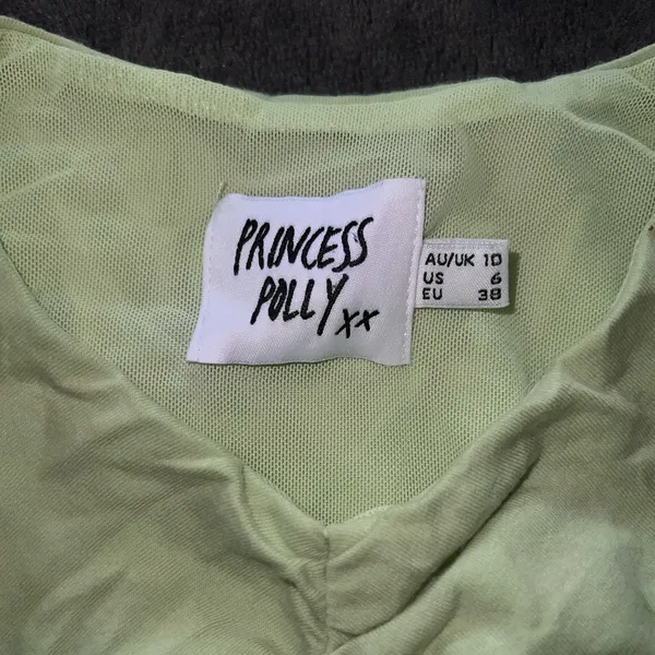 Princess Polly Sky High Top in Green Size 6 - Image 7