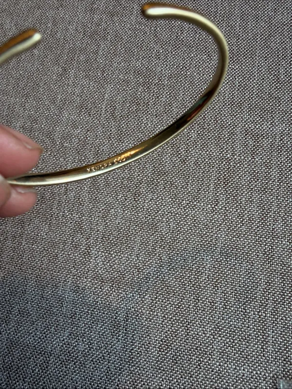 Kendra Scott Brushed Gold Open Cuff Bracelet - Image 3