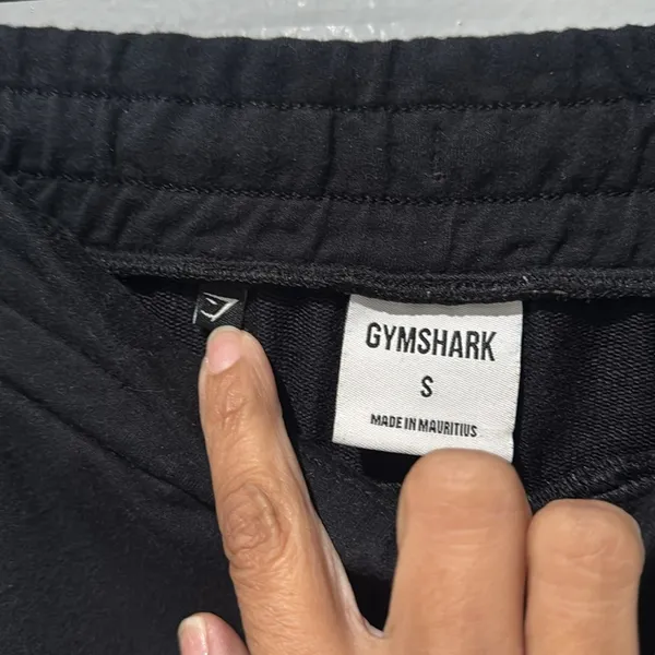 Gymshark Women's Jogger Black Size M Gym Workout Running Training - Image 2