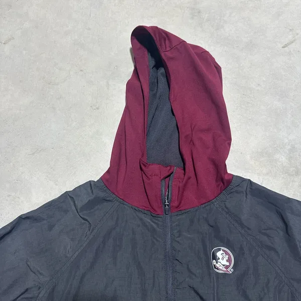 Columbia Florida State Seminoles FSU Tapered Hoodie Women's Lightweight SZ S Full Zip - Image 2