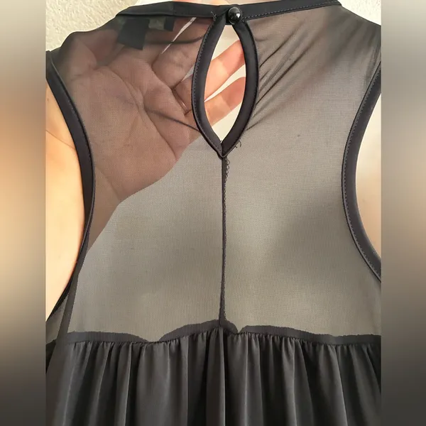 Forever 21 Y2K Black Colorful Beads Tunic Top/ Mini Dress XL - Image 10