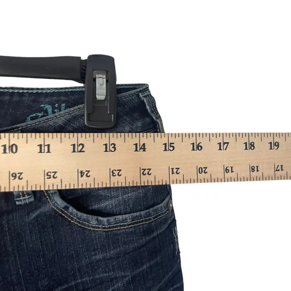 Silver‎ Jeans Women's Size 26 Aiko Capri Dark Wash Western Jeans - Image 6