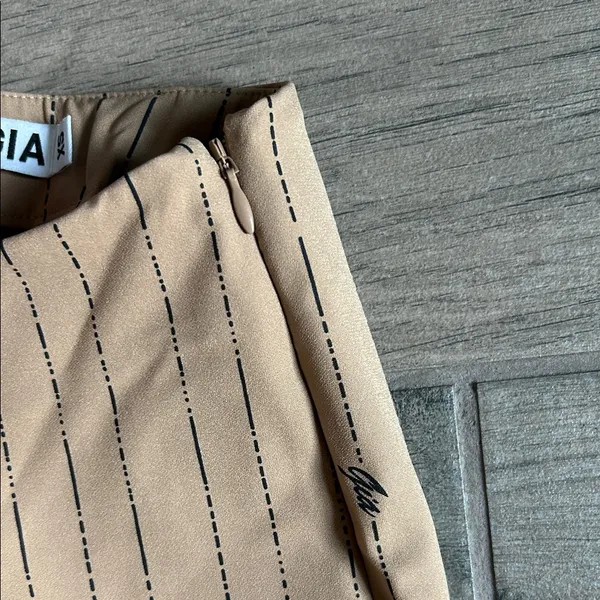 I.AM.GIA Tan Striped Dress Pants - Image 4