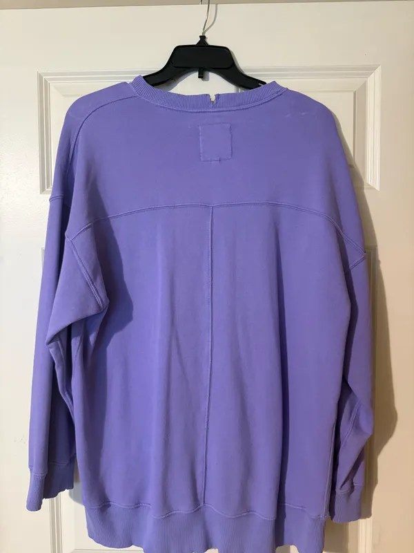 Aerie Purple Crewneck - Image 3