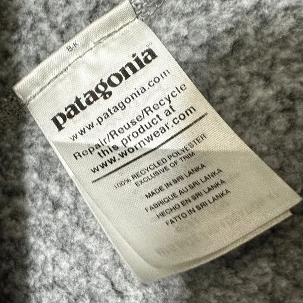 Patagonia | Women's Full Zip Fleece Jacket Gray Heather Better Sweater, Size XS - Image 7