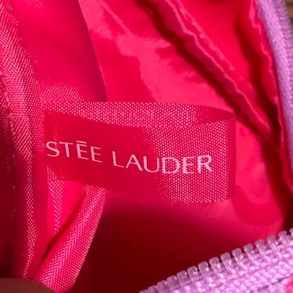 Lilly Pulitzer for Estée Lauder Floral Bag - Pink, Yellow, Blue - Image 5