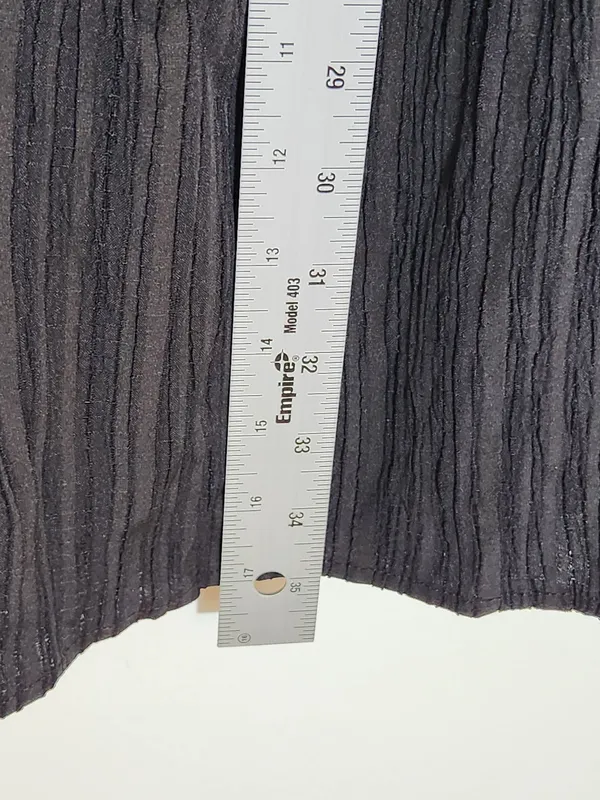 Lulus Black Plissé Maxi Skirt Size XS NWT - Image 9