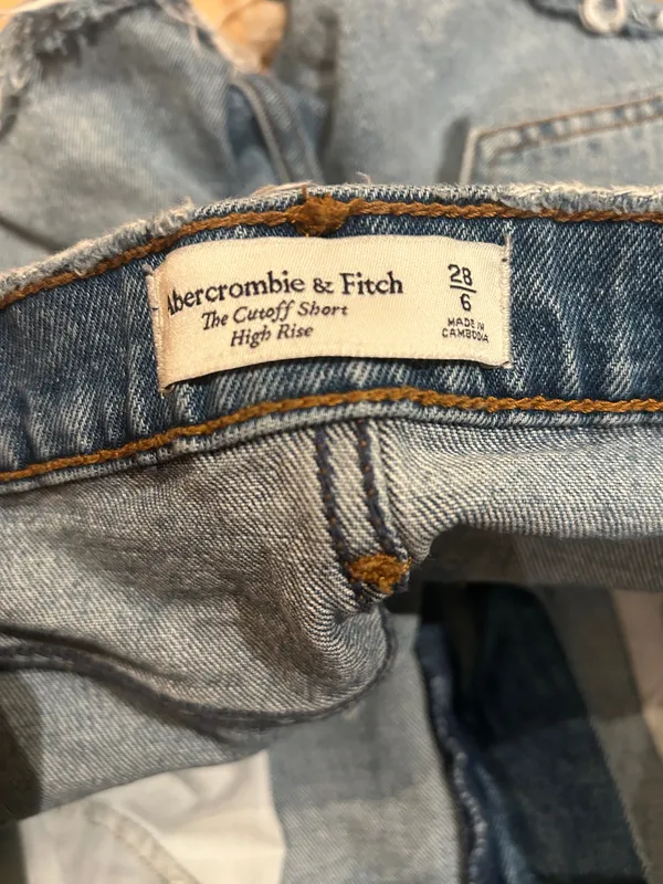 abercrombie and fitch the cutoff high rise shorts - Image 3