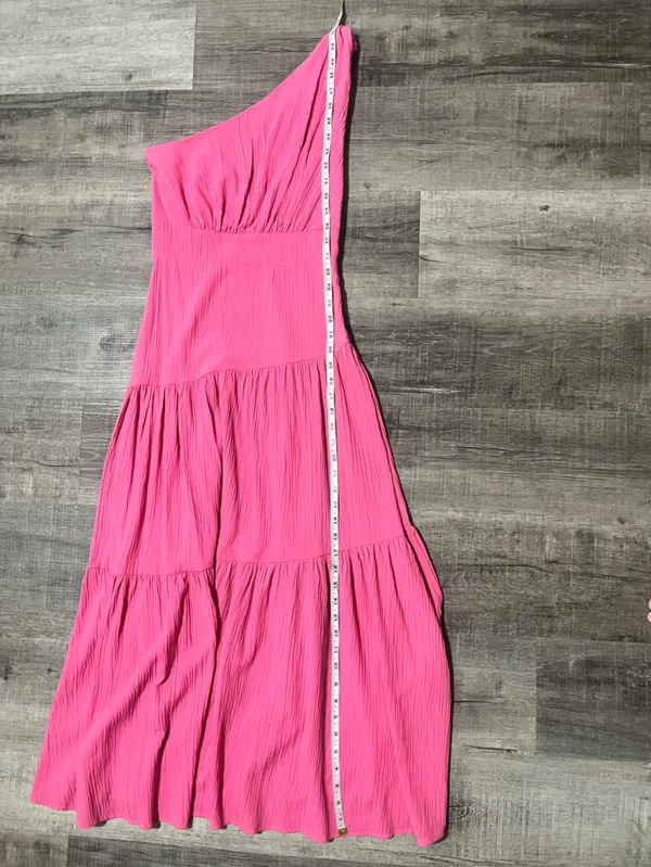 SHOWPO Celestia Dress in Bright Pink - Image 7