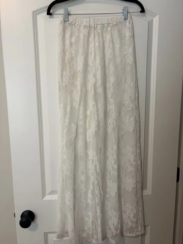 Shein White Lace Pants - Image 2