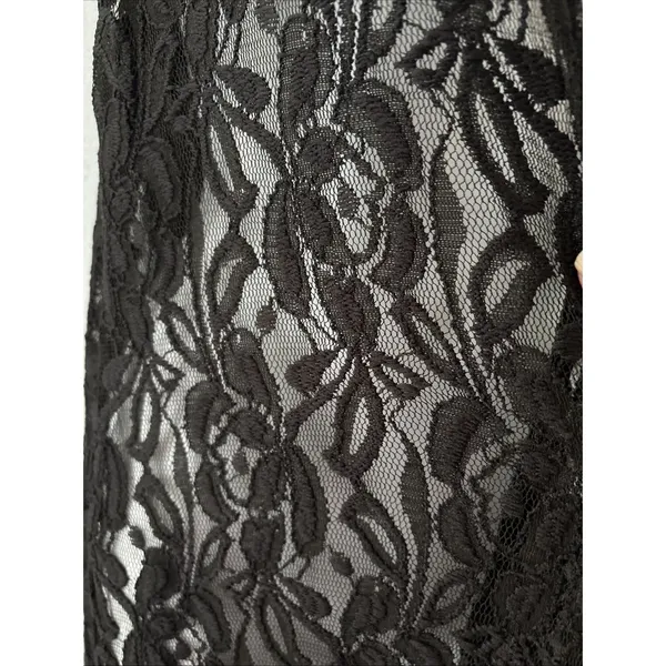 LuLaRoe Lace Open Front Duster Size S Black Cardigan Vest Rave Festival Witchy - Image 14