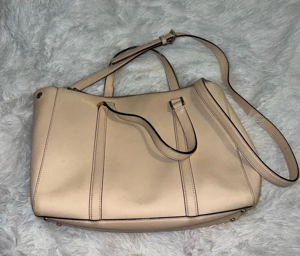 Kate Spade Pale Pink Crossbody / Shoulder / Tote Bag Multi Compartment Bag - Image 4