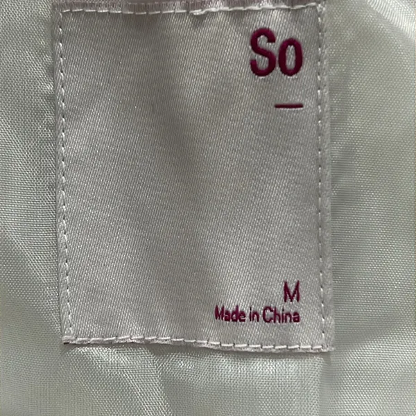 SO, Puffer Vest, Coconut White, Size Medium - NWT - Image 3