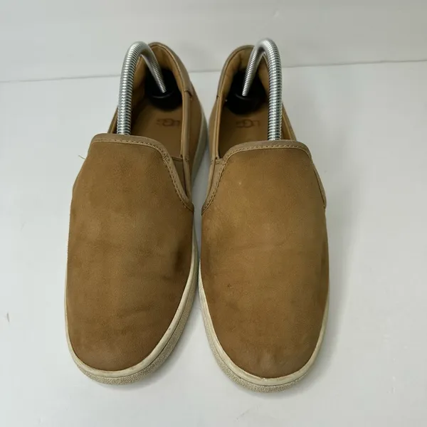 UGG Womens size 9 Cas Slip-On Chestnut Leather Suede 1019217 f27021C - Image 3