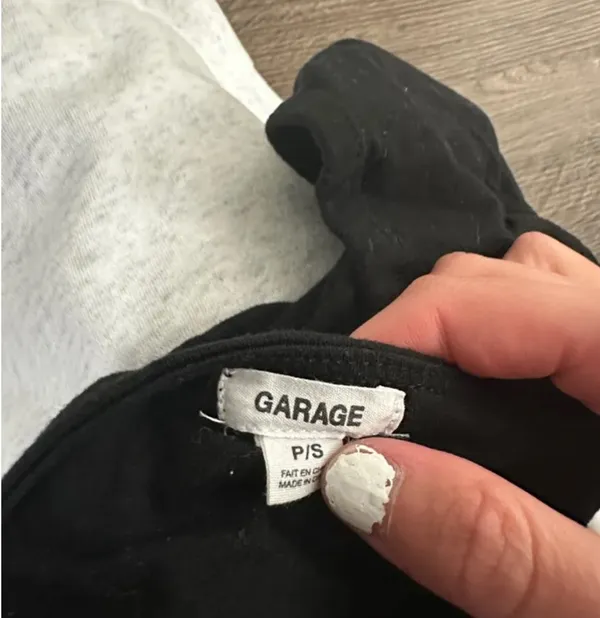 Garage Halter Black Top - Image 3