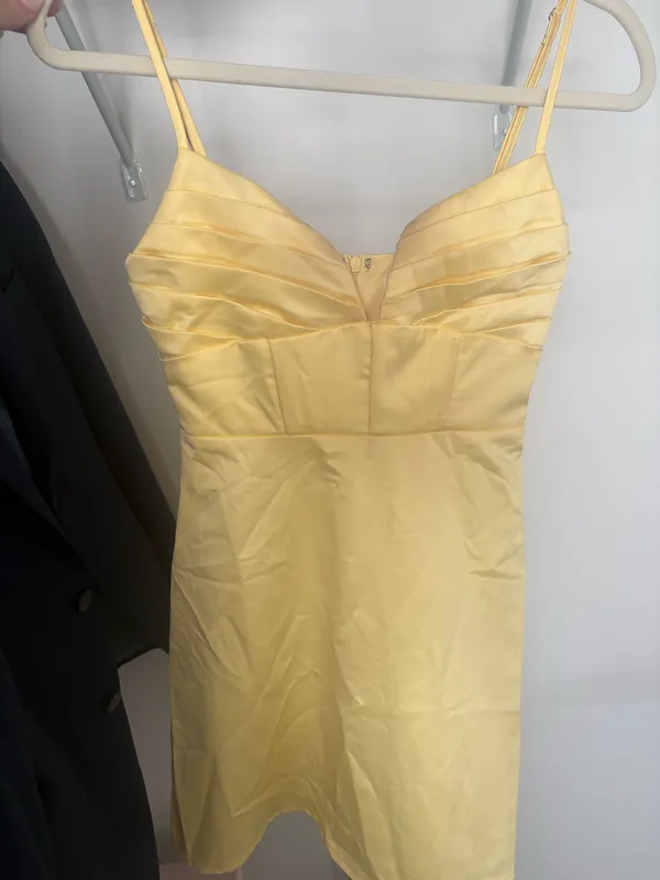 Yellow Princess Polly Dress - Image 2