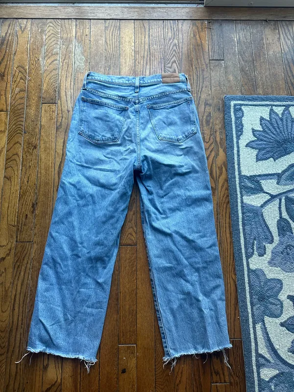 Madewell Perfect Vintage Jeans Wide-Leg Crop - Image 2