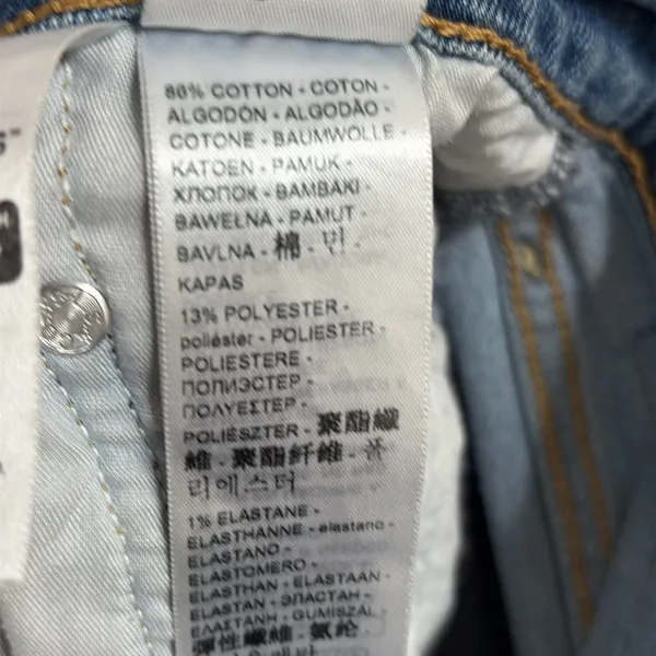 Levi's Ribcage High Rise Straight Ankle Jeans Size 29 - Image 8