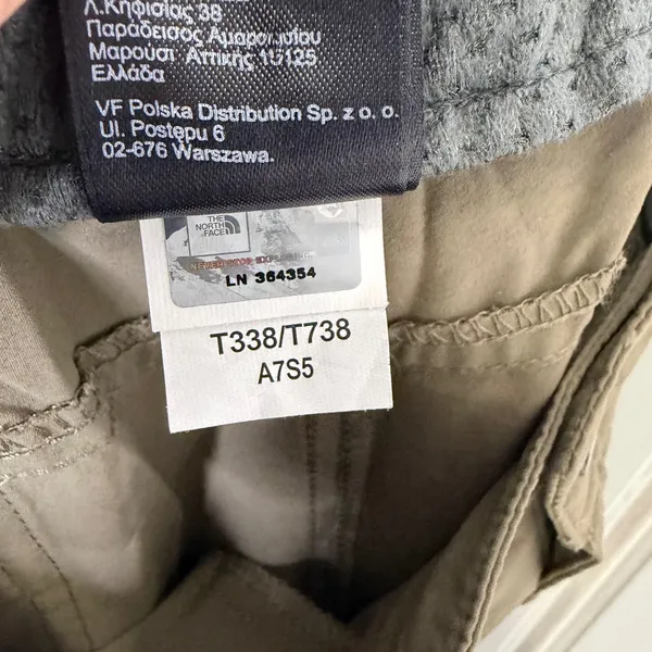 The North Face Womens Taggart Pants Khaki Hiking Outdoor Casual Size 8 - Image 8