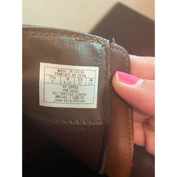 mid calf riding boots size 5 - Image 7