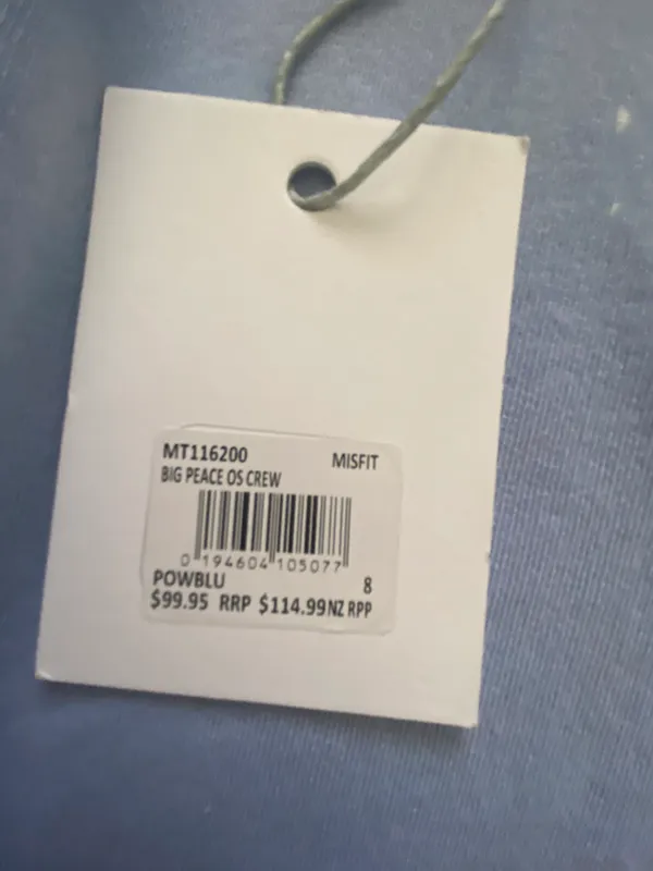 Misfit Blue Sweater Size 8 - Image 3