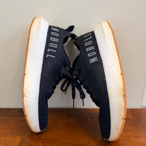 Nobull Journey‎ Black White Running Shoes Women's 6.5 Mesh Gym Trainer Sneakers - Image 6