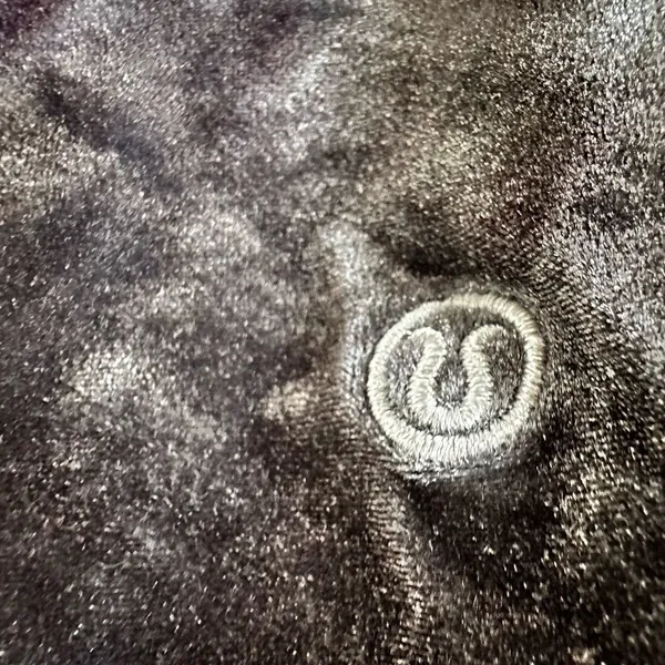 1056 Lululemon Velour Warm Down Crew in the Interstellar Dark Grey Multi Black Size M - Image 3