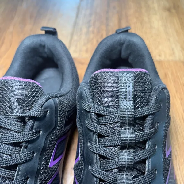 New Balance 412 v1 Evolve Alloy Toe Runner Work Shoes Womens 8.5 Black Purple - Image 12