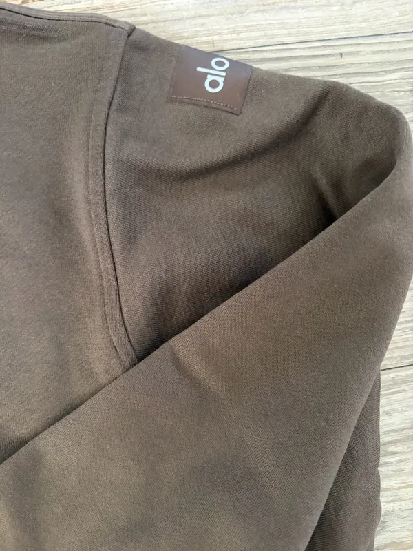 Hazy Mock Alo Yoga Neck Pullover - Image 5
