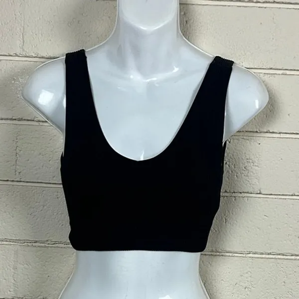 Aerie Black Active Bra Tank size M - Image 7