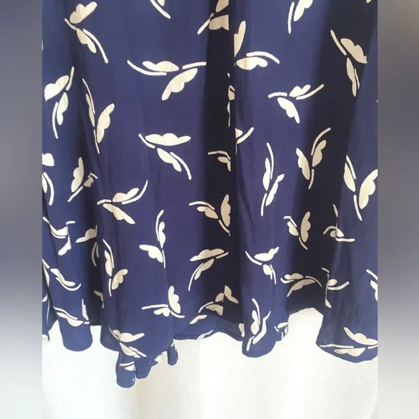 NWT Anthropologie Maeve Fern Ruched Dress 4 Fit & Flare Button Down Cottagecore - Image 9