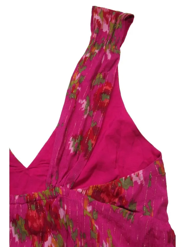 NWT Sezane Titania in Helena Fuchsia Pink Maxi Tank Dress 36 / US 4 - Image 13