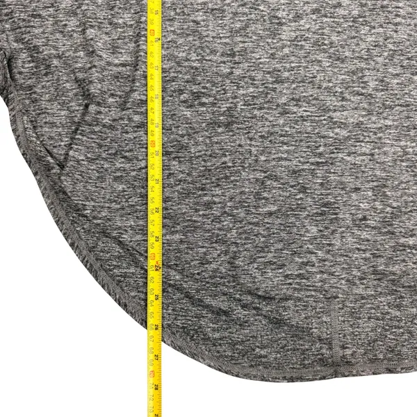 Beyond Yoga Gray Spacedye Poncho Top High‎ Low Relaxed Activewear USA Made Large - Image 6