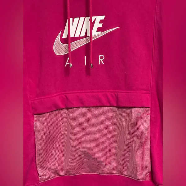 Nike Women's Fuchsia Hoodie - Image 2