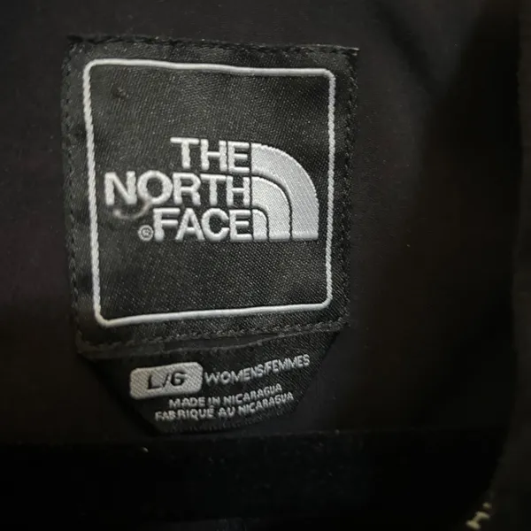 The North Face Apex Softshell Jacket Womens L Black Windproof Mid Length Coat - Image 3