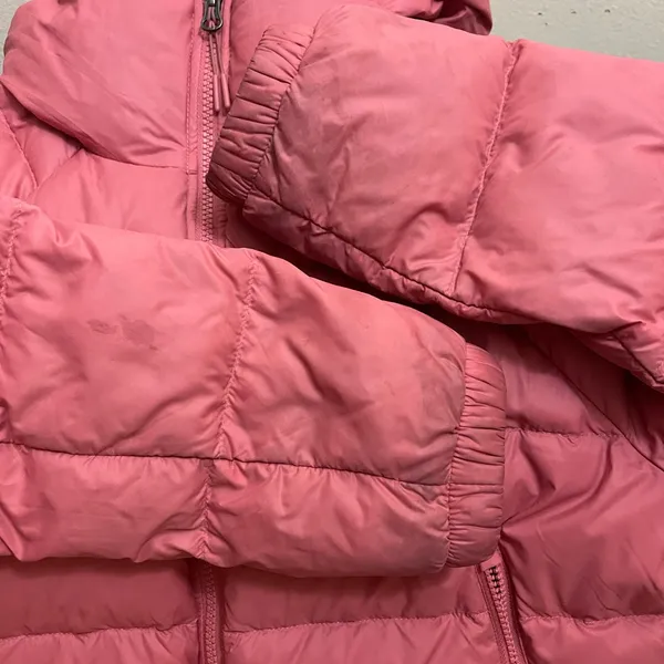 The North Face Pink Puffer Jacket 550 - Image 4