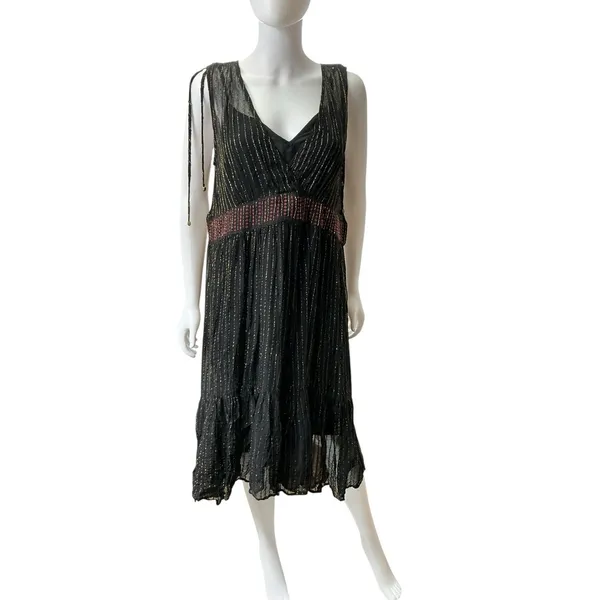 NWT Anthropologie Annecy Midi Dress‎ Sz 10 - Image 15