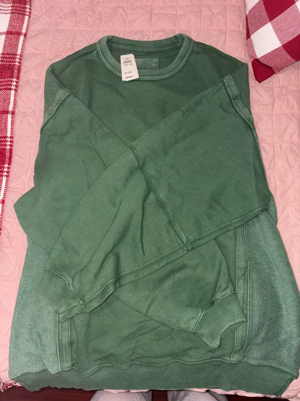 Aerie Oversized Crewneck Sweatshirt - Image 4