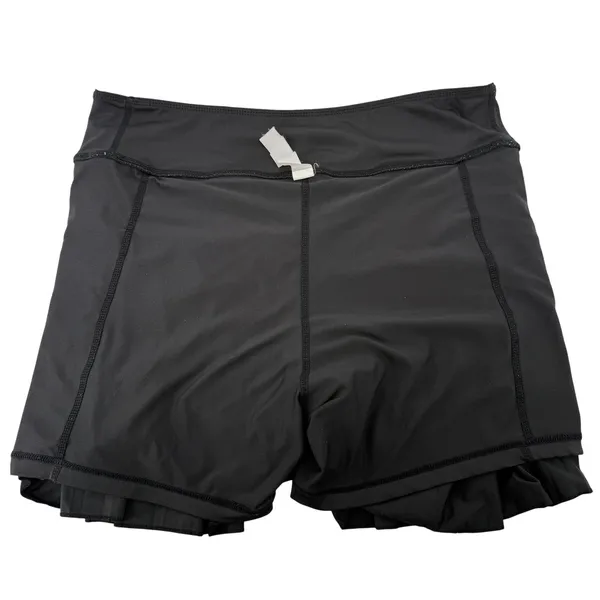 Gold Hinge Pleated Tennis Skirt Skort Black Women XL Preppy Pickleball Active - Image 6